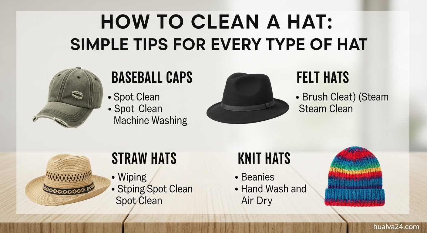How to Clean a Hat Simple Tips for Every Type of Hat